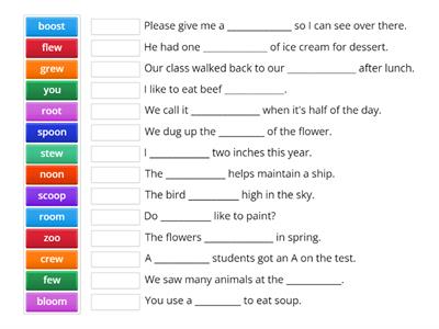 Lesson 16 sentences with spelling words. 