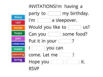 4H Invitations (A2 Solutions