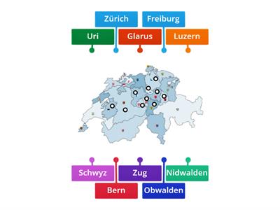 Die Schweiz: die Kantone (Teil 1)
