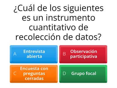 Instrumentos de evaluación