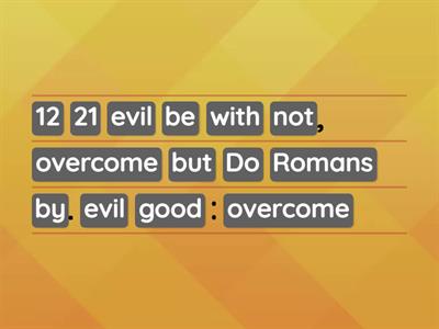 Romans 12:21