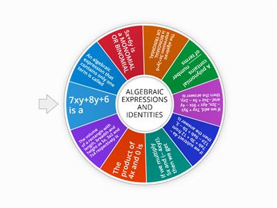 ALGEBRAIC EXPRESSIONS AND IDENTITIES