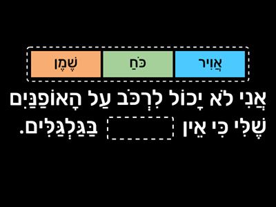 סוף יחידה 1