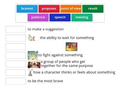 Brave Girl Lesson 7 Vocabulary