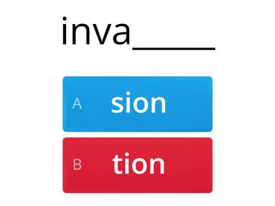 tion/sion