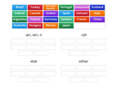 Nationalities (Focus 1, U0)
