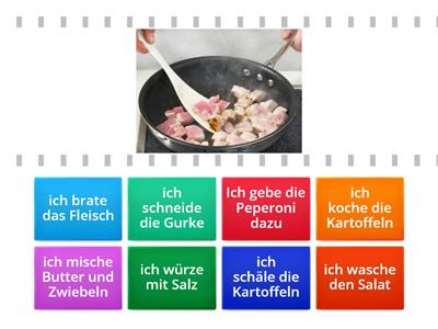 Kochen nach Rezept