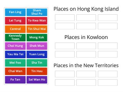  Places in Hong Kong