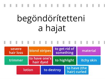 Hairdresser basic words