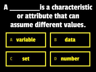 Quiz #1 Descriptive and Inferential Statistics