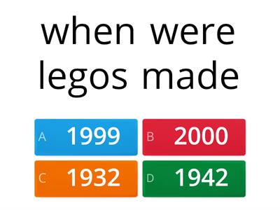 Lego Quiz