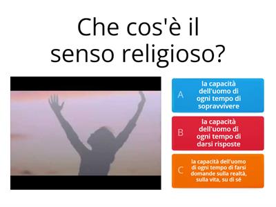 Cl 3^ Il senso religioso e la nascita della religione