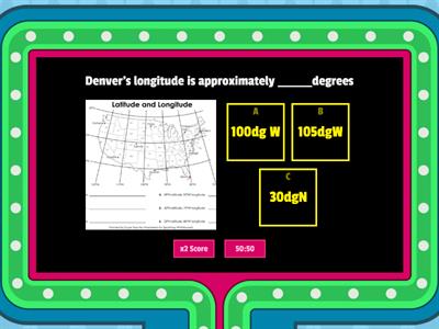 Latitude and Longitude