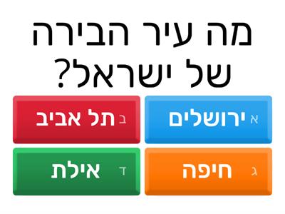 חידון גאוגרפיה