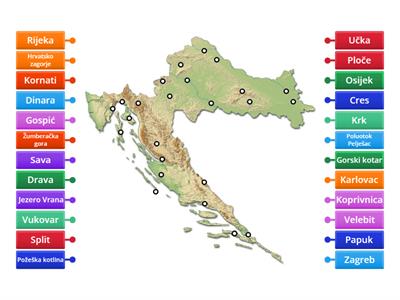 Republika Hrvatska - kartografska pismenost