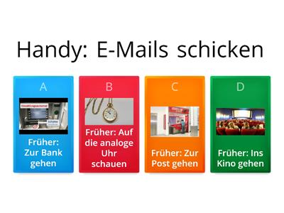 Quiz - Das leben früher ohne Handy