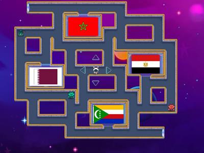 Maze chase Arab Countries