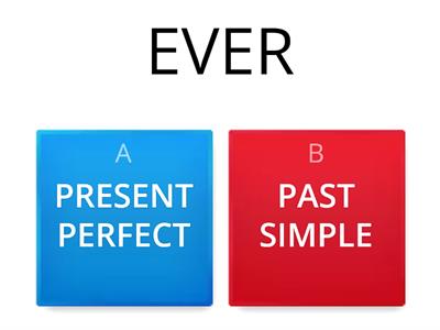 present perfect / past simple