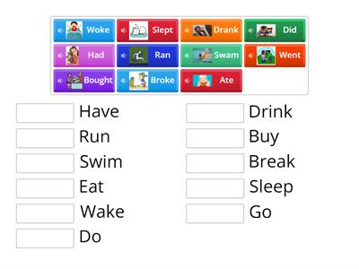 irregular verbs (children)