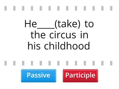 Passive or participle?