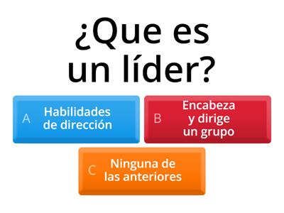 liderazgo