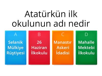 Atatürkün okulları
