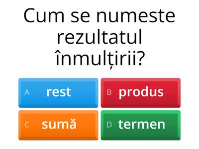 Înmulțirea cu 5