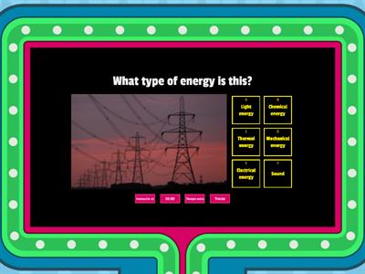 Energy review game
