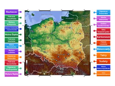  Krainy geograficzne Polski kl.7*