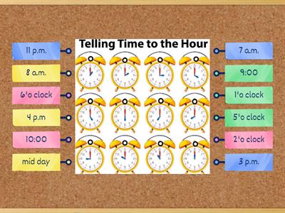 Writing the Hour in Different Ways Using an Analog Clock