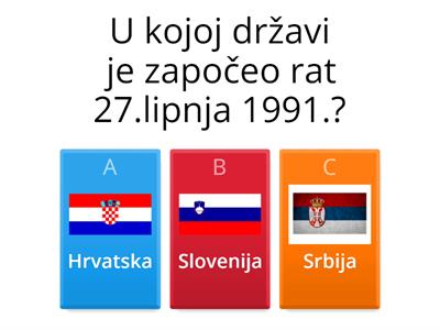 Domovinski rat 1991.-1995.