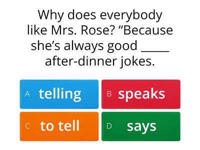 2. Sentence Patterns