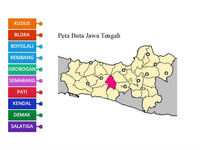 Peta Jawa Tengah