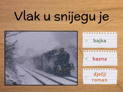Vlak u snijegu