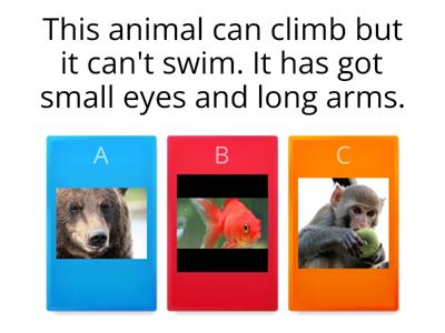Animals/CAN/HAVE GOT