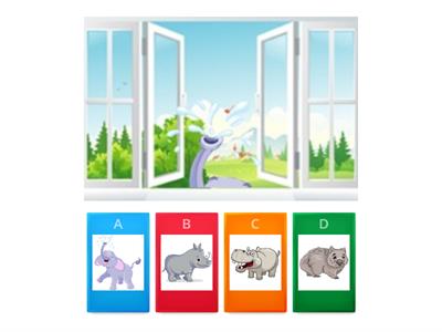 Vajon melyik állat bújt el az ablakban?