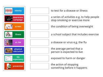 11G - Health and wellness in the UAE - Key Words Revision