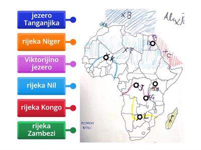 Afrika: Karta II.