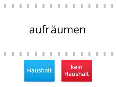 Haushalt oder nicht? Kapitel 11. Klasse! A1