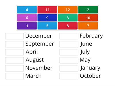 Months of the Year