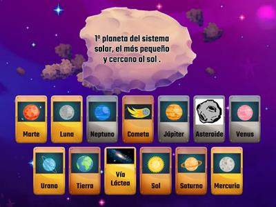 Componentes del Sistema Solar 