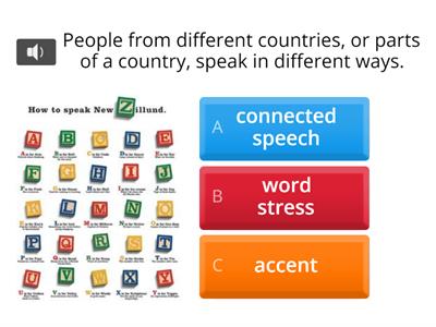 Pronunciation quiz