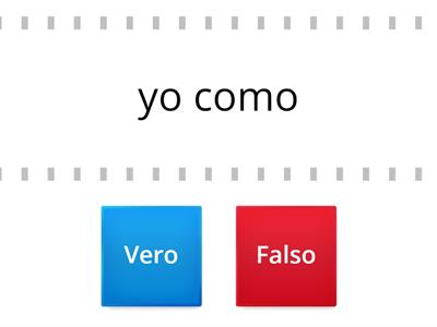 Verbos regulares - Español