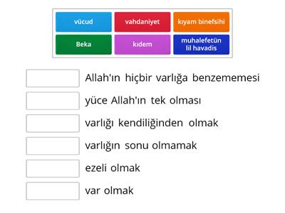 Allah'ın Zati Sıfatları