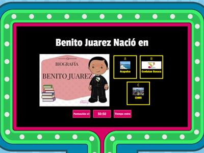 Benito Juárez 21 marzo  