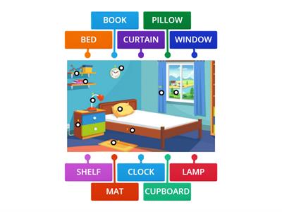 BEDROOM VOCABULARY