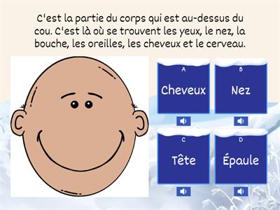 Parties du corps le son Quiz