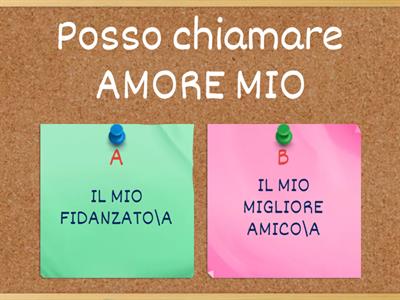 Corso educazione emotiva e affettiva alla sessualità:Differenza tra amore e amicizia 