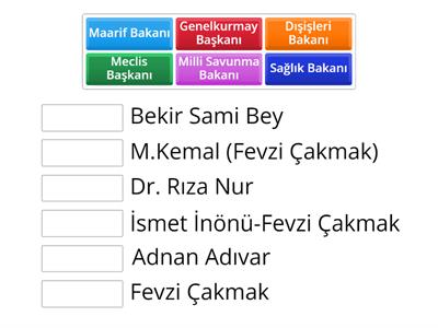 Tarih İcra Vekilleri Heyeti