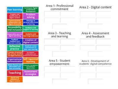 AREAS AND COMPETENCIES - MCRCDD